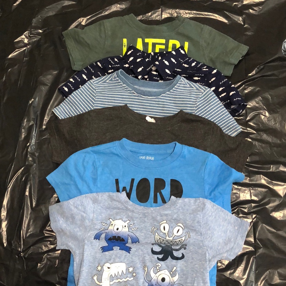 BULK BUY!! 6 ‘boys’ short sleeved shirts